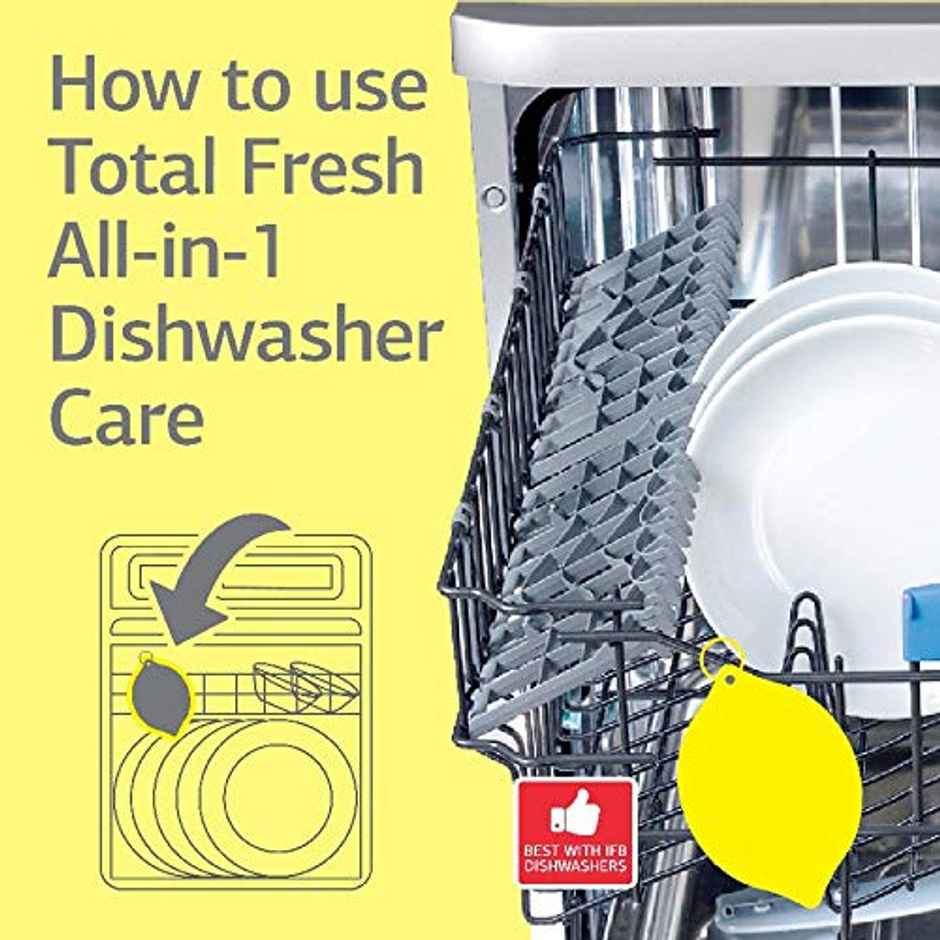 Ifb Essentials Sensora Dishwasher Freshener (1pc) & Ifb Essentials Autodish - Rinse Aid (200ml) Combo