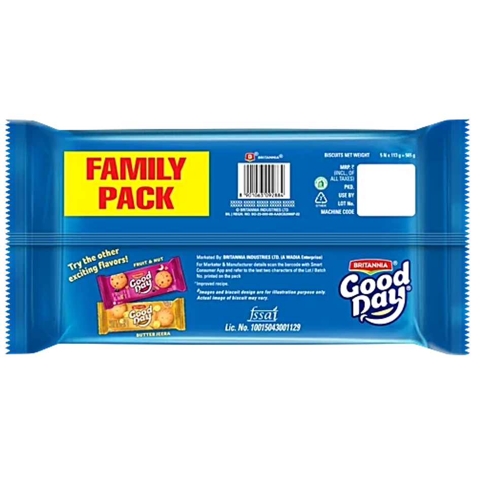 Britannia Good Day Butter Cookies | Trans Fat-free