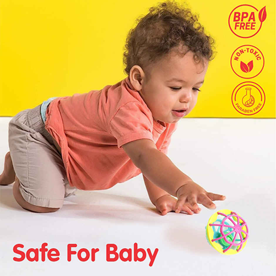 Aditi Toys Baby Kinder Rattle Set - 6 Colourful, BPA-Free Sensory Rattles for Babies 0-6 Months