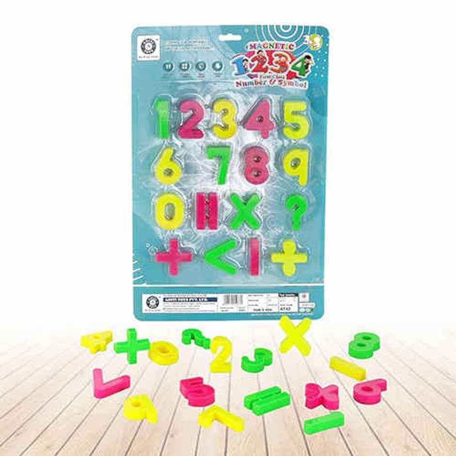 Aditi Toys Plastic Magnetic Numbers & Symbols -Fun Learning Toy for Math Skill, Learn Educational Toy