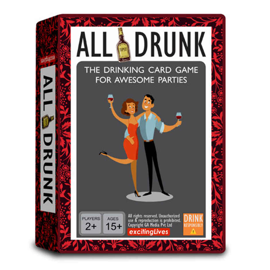 Exciting Lives All Drunk Party Drinking Game
