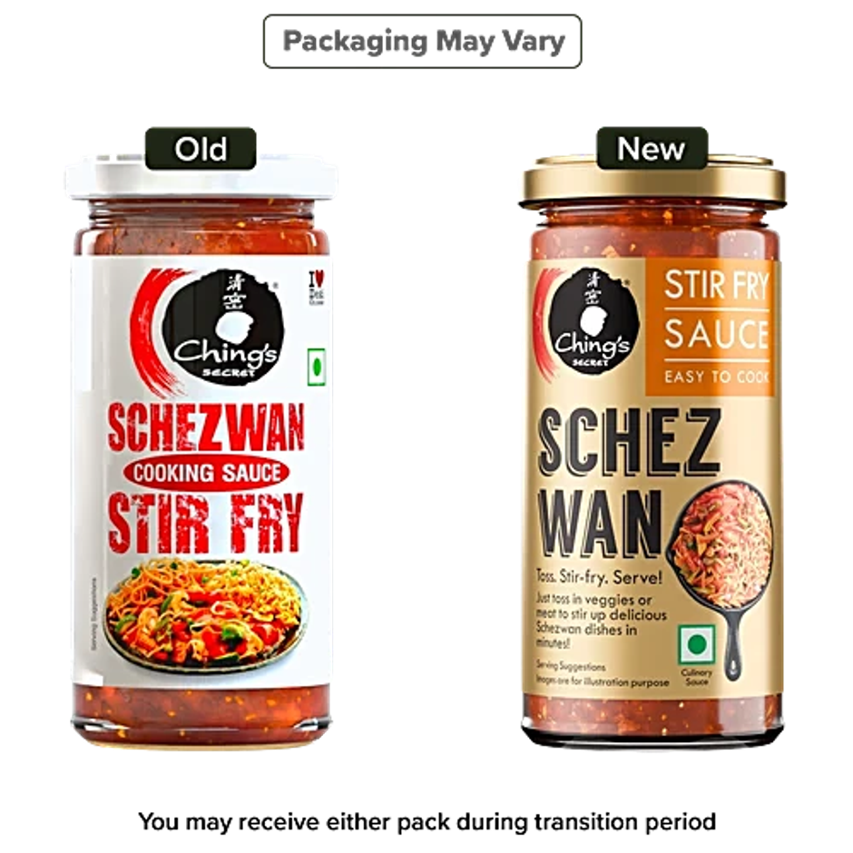 Ching's Secret Schezwan Stir Fry Cooking Sauce, Bold & Spicy, Cooking Sauce