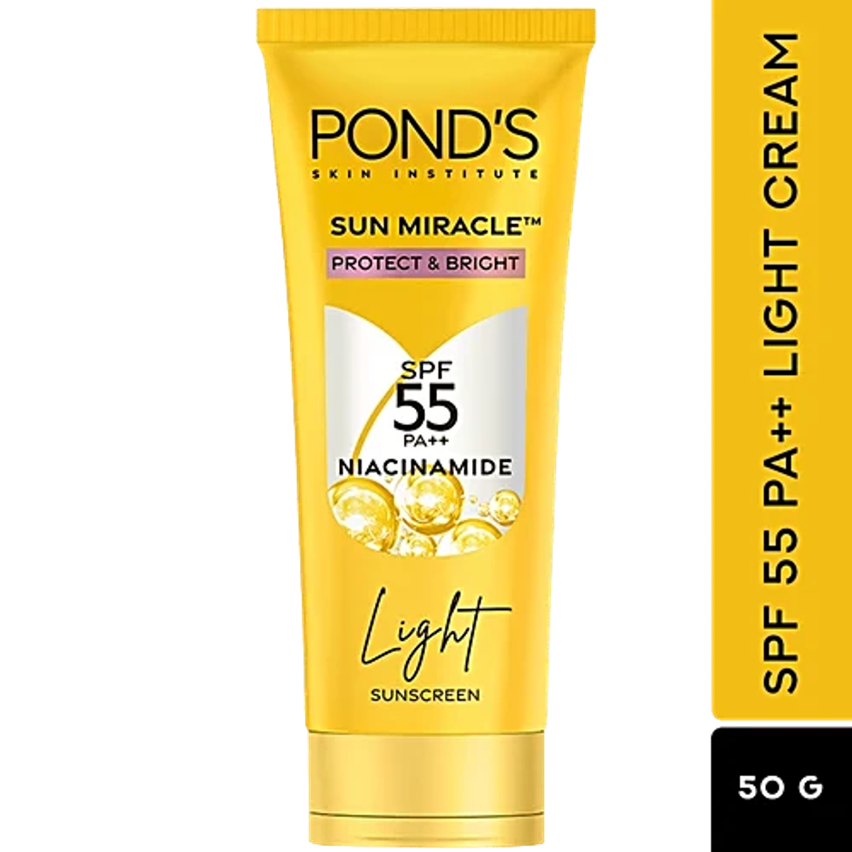 Ponds Serum-Boost Sunscreen Lightweight Cream SPF 55 PA++
