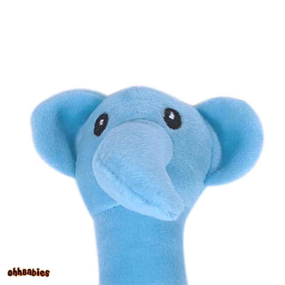 Ohhbabies Monkey With Elephant Baby Rattle Toy