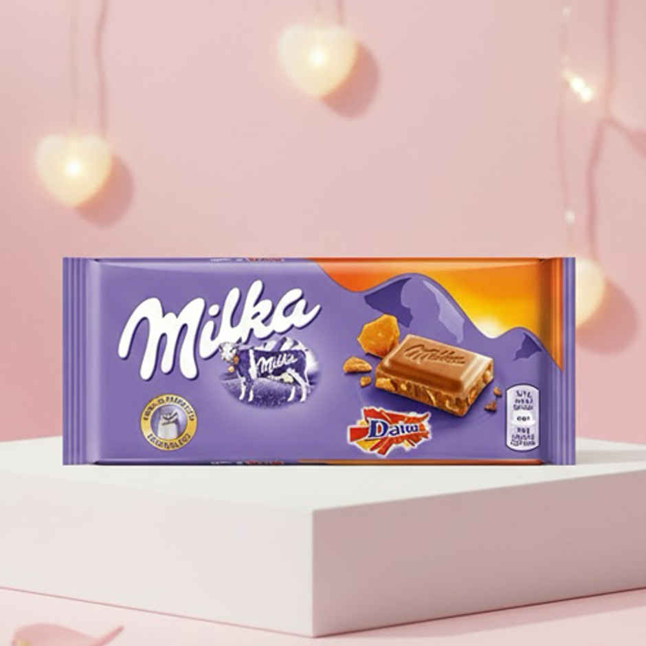 Milka Daim Chocolate Bar