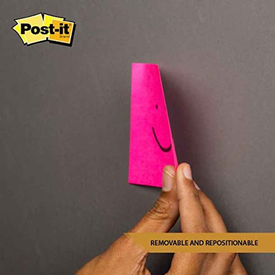 Post-it Sticky Notes Pad | Multicolor| 3inch X 3inch| 100 notes