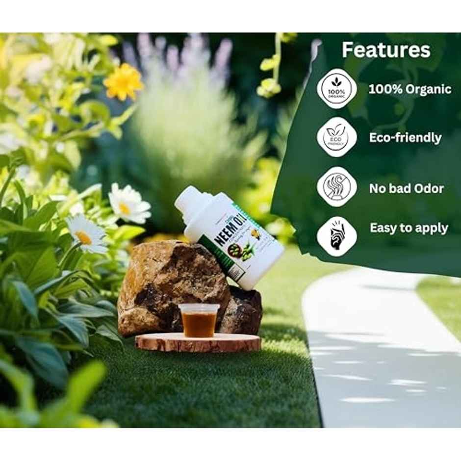 Chipku Pure Cold Pressed Water Soluble Neem Oil 250Ml With Free Spray Gun Concentrate For Plants