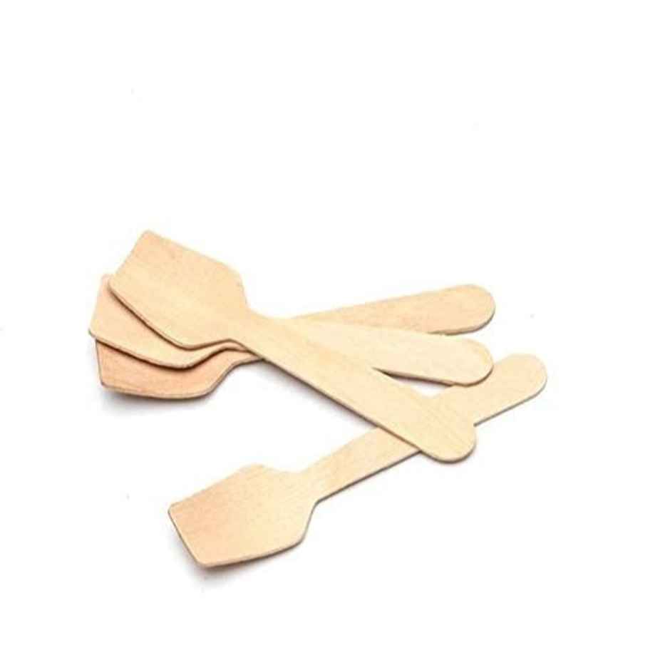 Tempware Wooden Ice Cream Spoon | 95 mm |  Pack  of 30