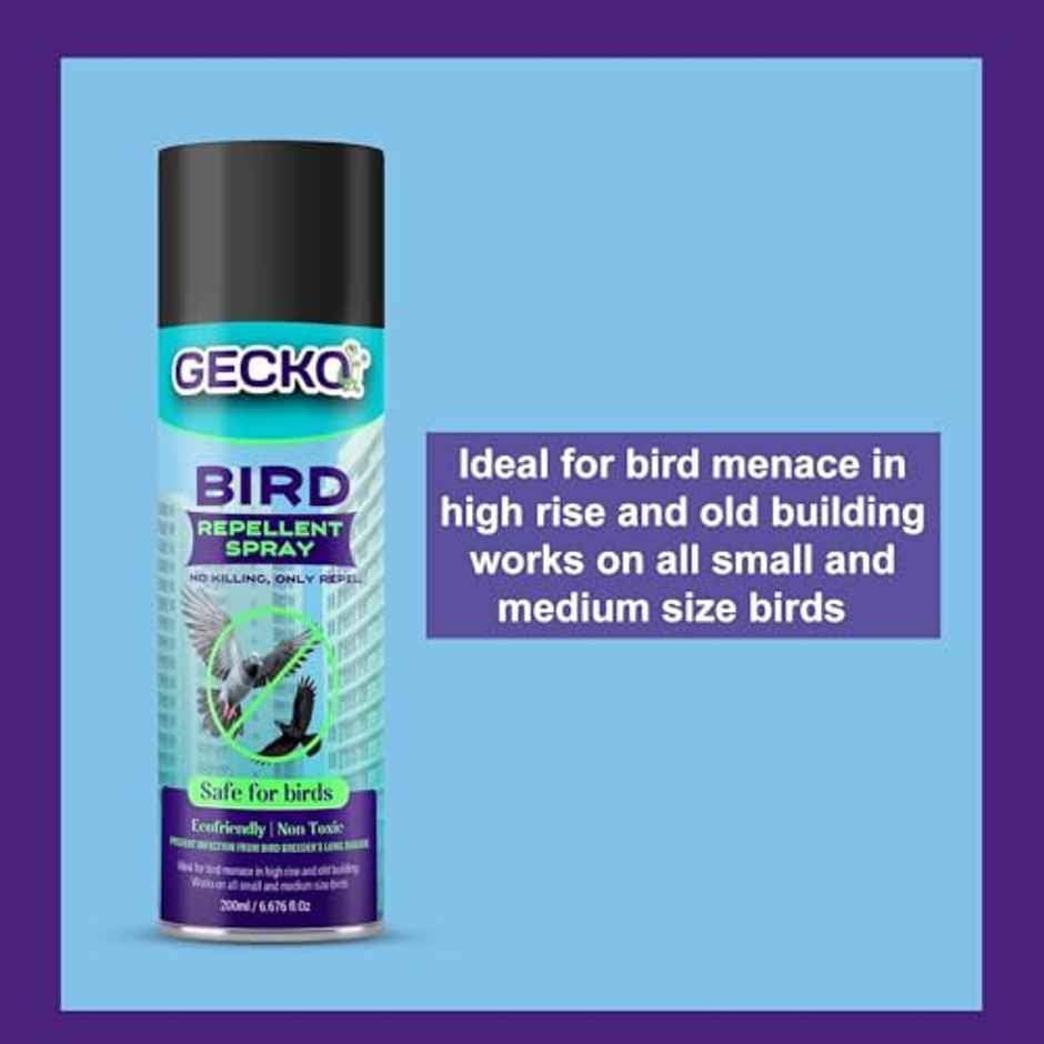 Gecko Bird Repellent Spray
