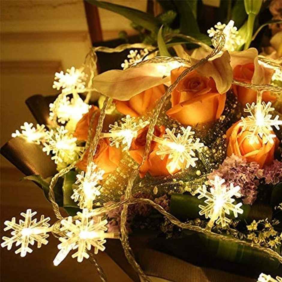 Quace Mini Snowflake String Light Combo 