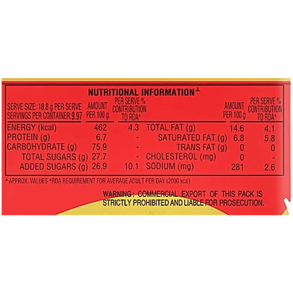 Parle Gold Vanilla Glucose Biscuits | Trans Fat-free Combo 