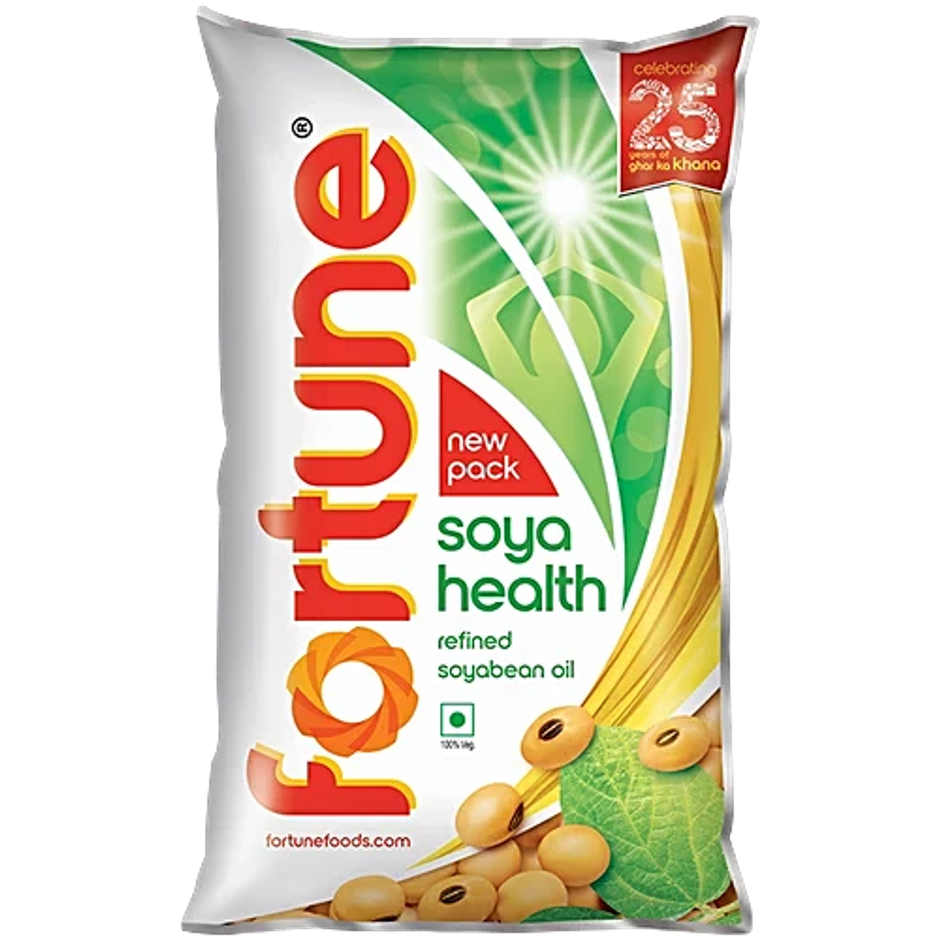 Fortune Soya Health Refined Soyabean Oil Combo