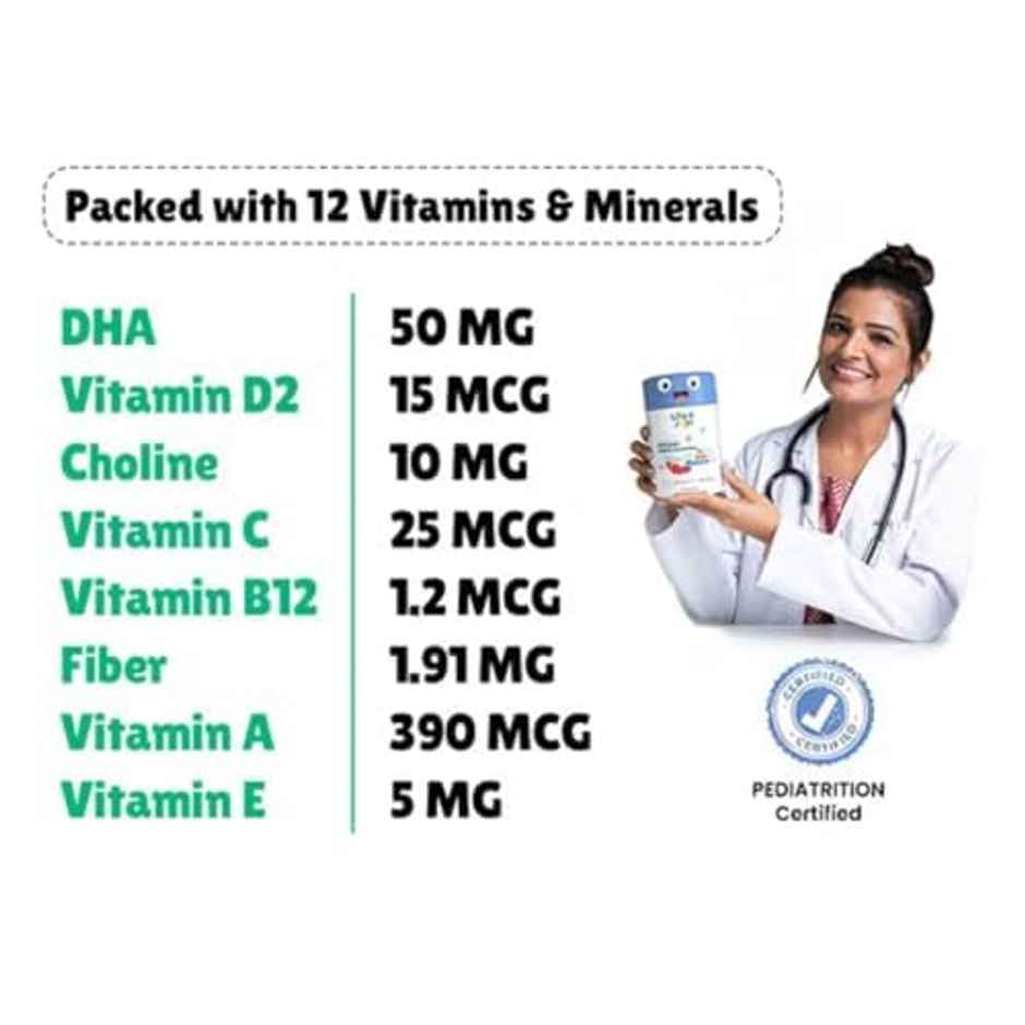 Little Joys Dha Brain Gummies | 2+ Years - Strawberry