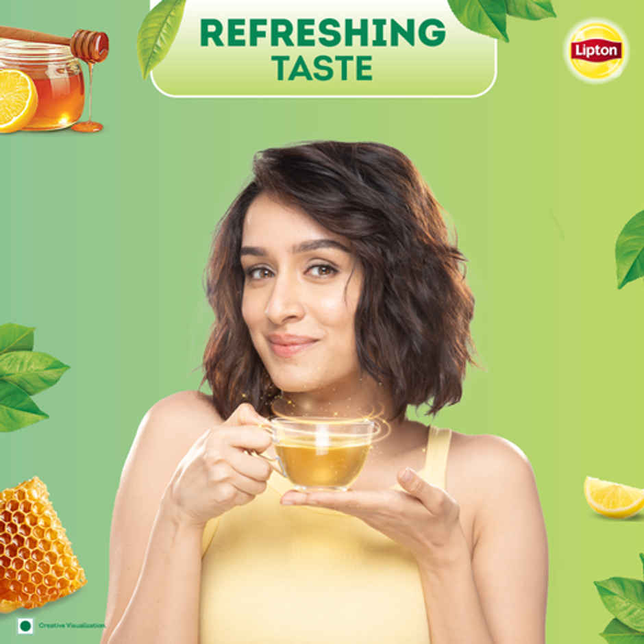Lipton Honey Lemon Green Tea Bags