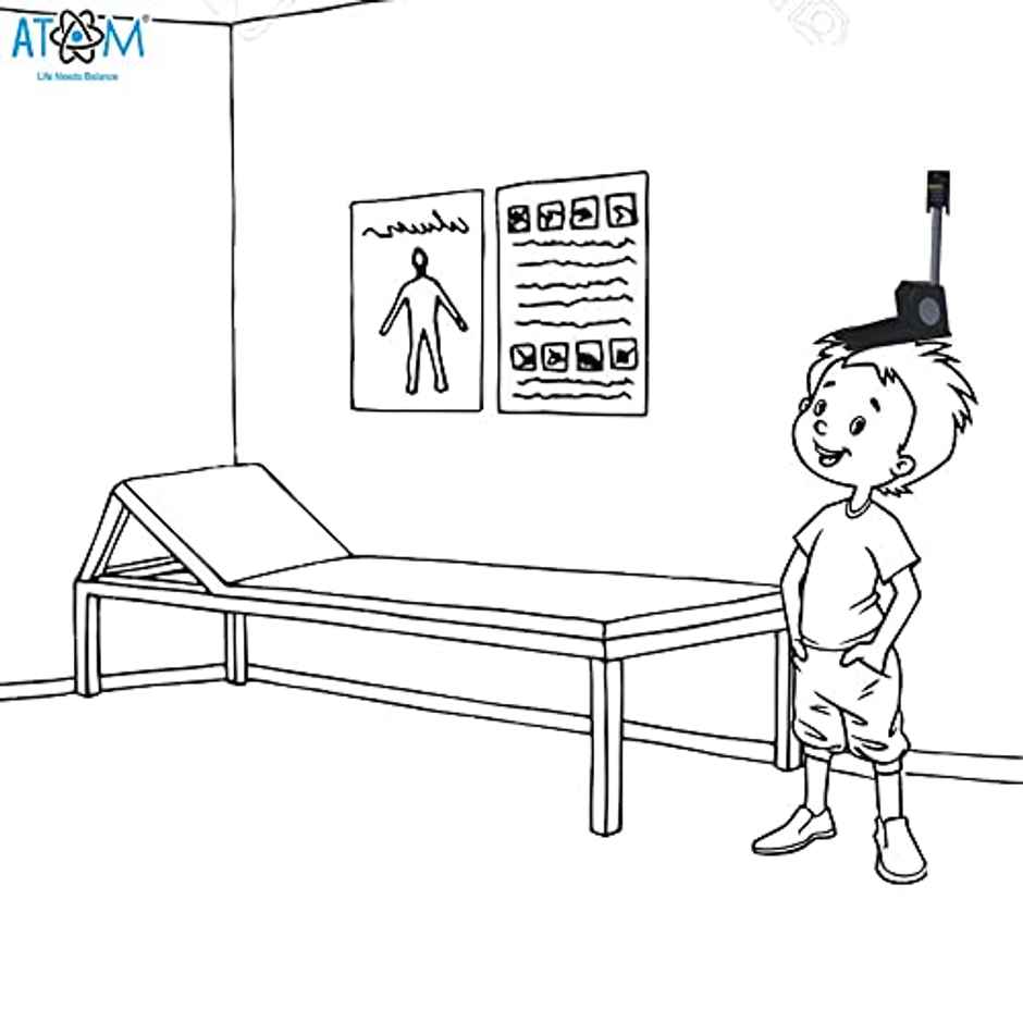 Atom Stature Meter 2m Height measuring tape