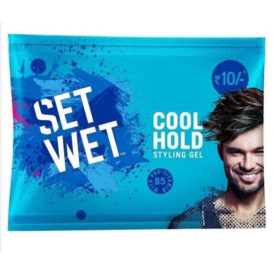 Set Wet Hair Gel Cool Hold