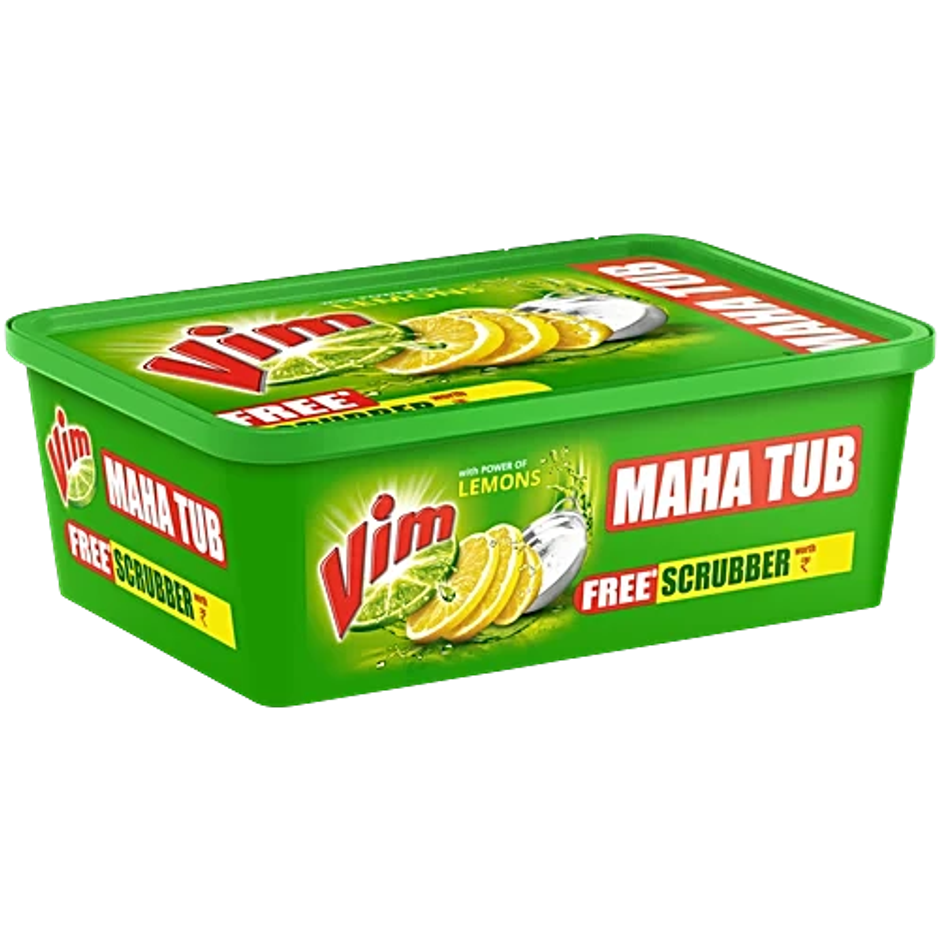 Vim Lemon Dishwash Bar Tub