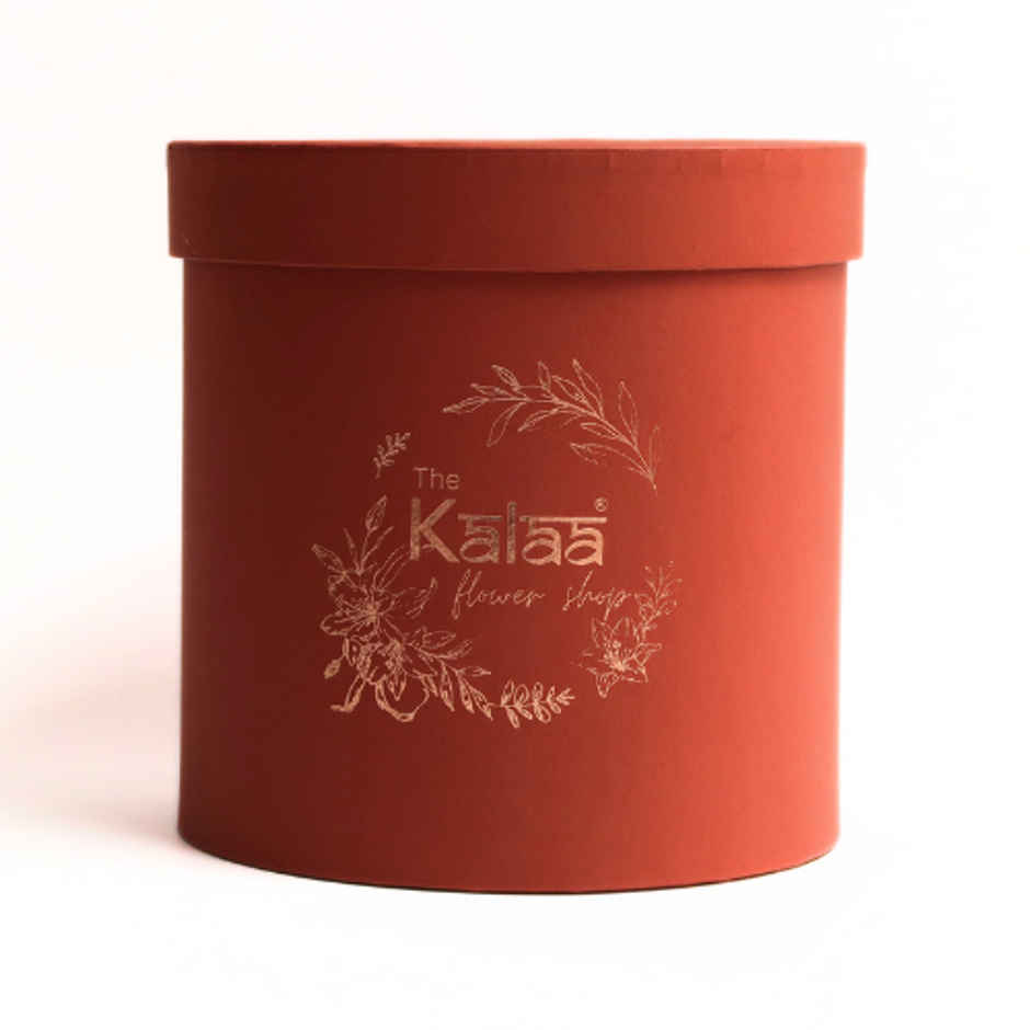 The Kalaa Store Handcrafted Crochet Carnations Flower Box