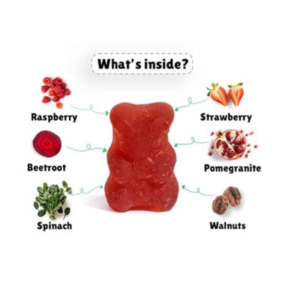 Little Joys Dha Brain Gummies | Strawberry