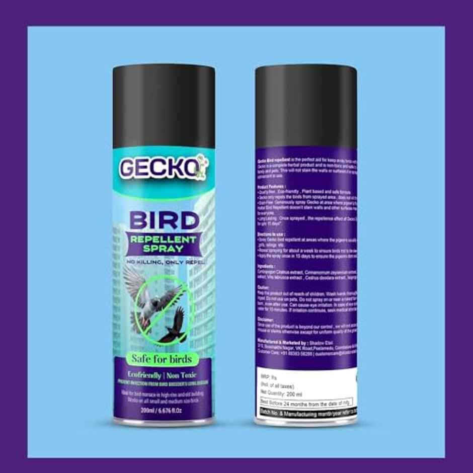 Gecko Bird Repellent Spray