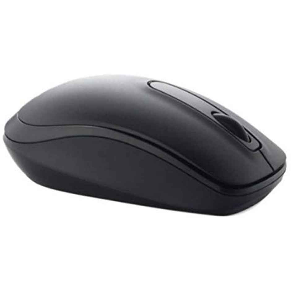 Dell WM118 Wireless Mouse, 1000DPI, 2.4 Ghz with USB Nano Receiver, Optical Tracking, 12-Months Battery Life, Plug and Play, Ambidextrous - Black