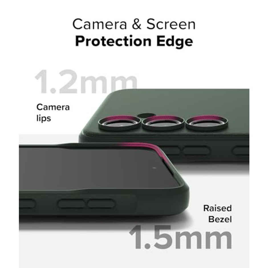 Ringke Samsung Galaxy S24 Fe Back Cover Case | Onyx - Dark Green