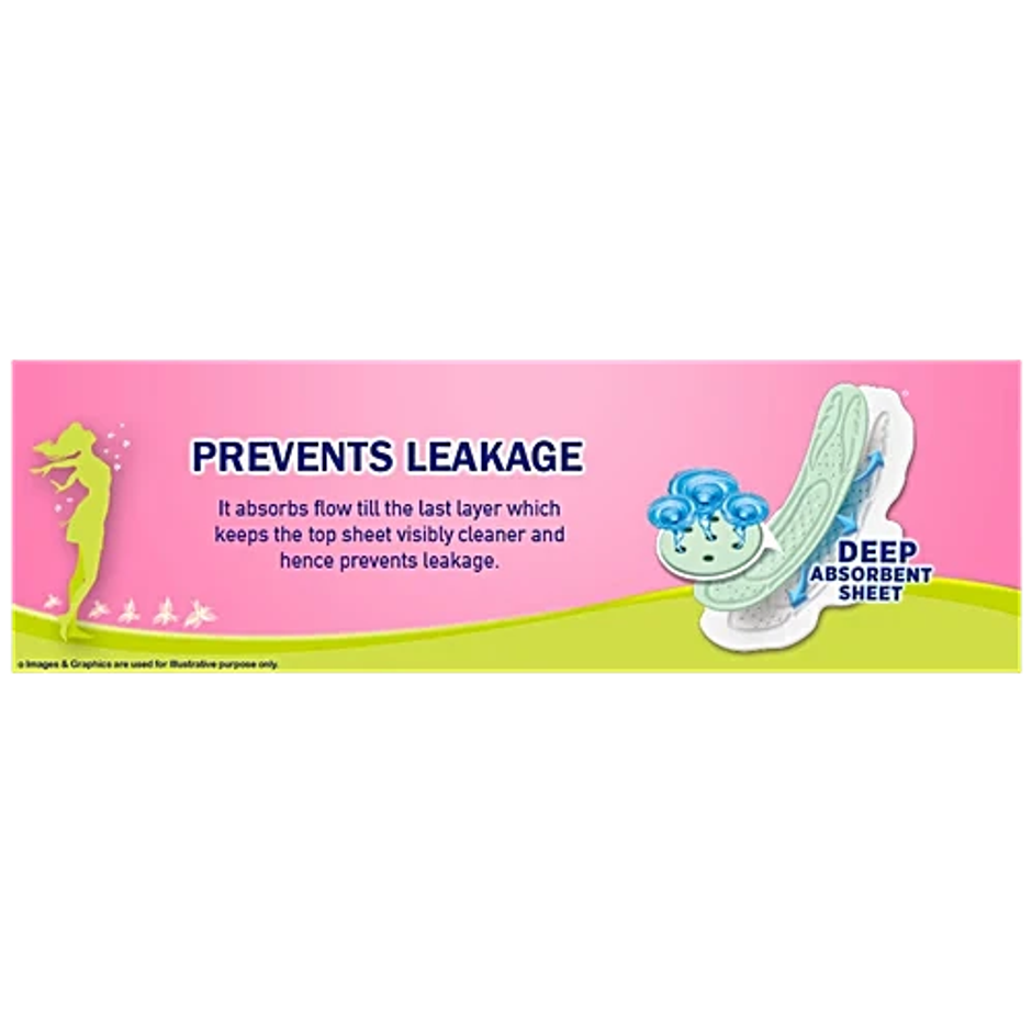 Sofy AntiBacteria XL+ Sanitary Pads |6 Layer Deep Absorption | 323mm