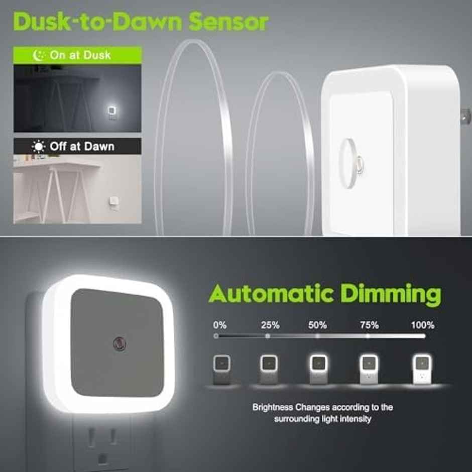 Desidiya Sensor Light,Bedroom Bed Side Home, Automatic Onoff Led Lights, 0.5W Lamp
