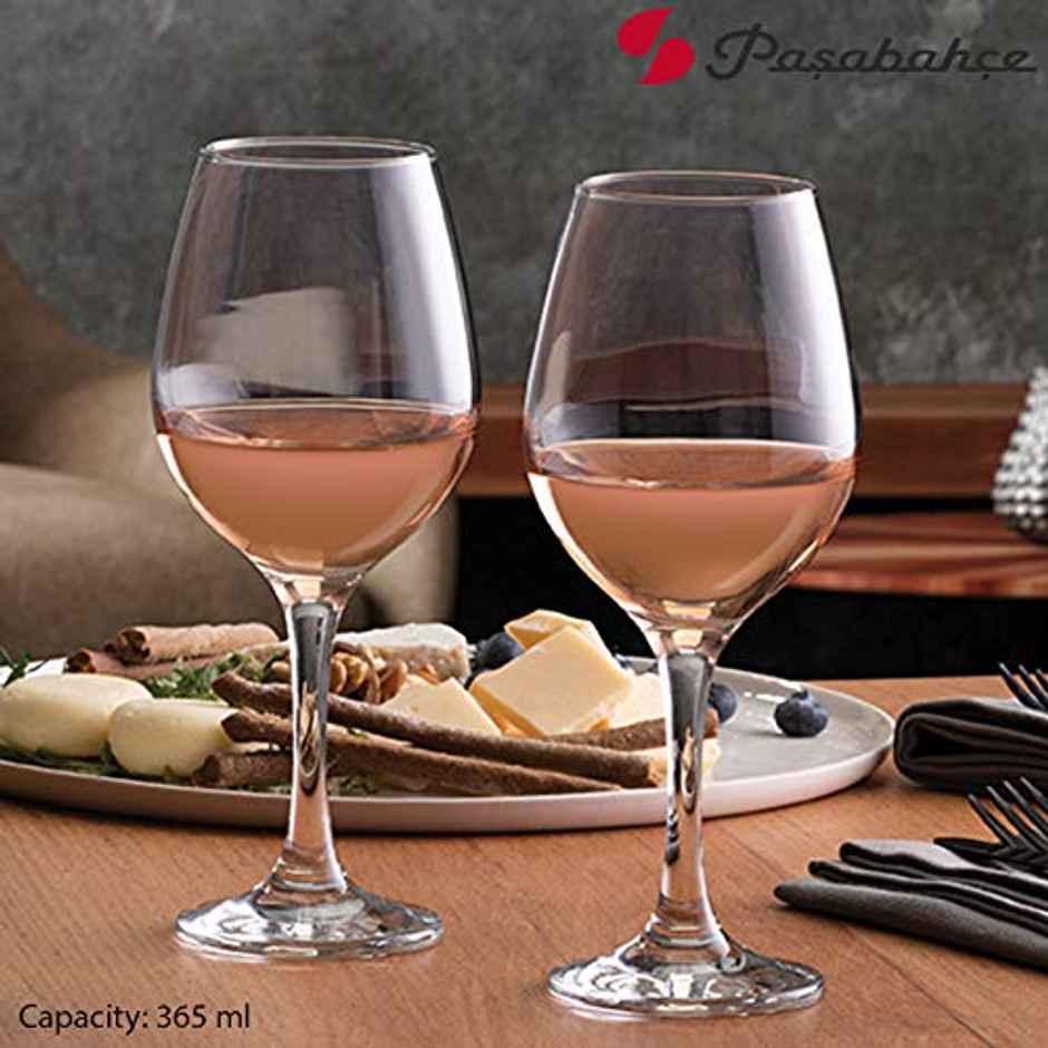 Amber Red Wine Glass | 365 ml | Pasabahce
