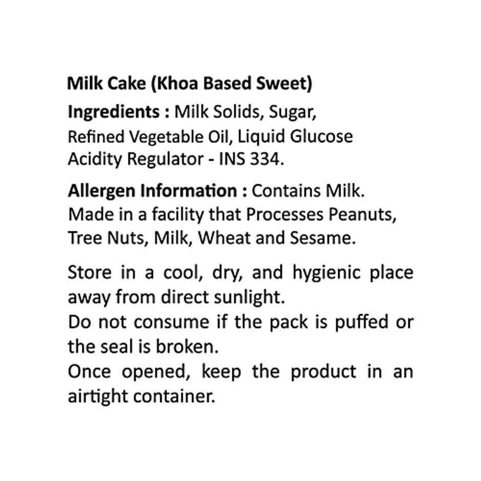 Lal Milk Cake Signature