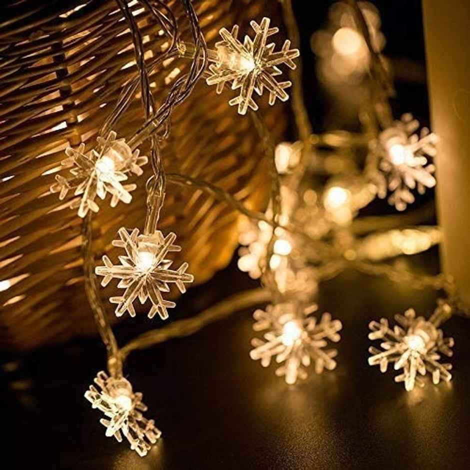 Quace Mini Snowflake String Light Combo 