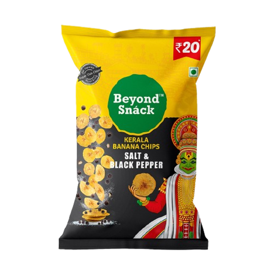 Beyond Snack Kerala Banana Chips - Salt & Pepper Combo 