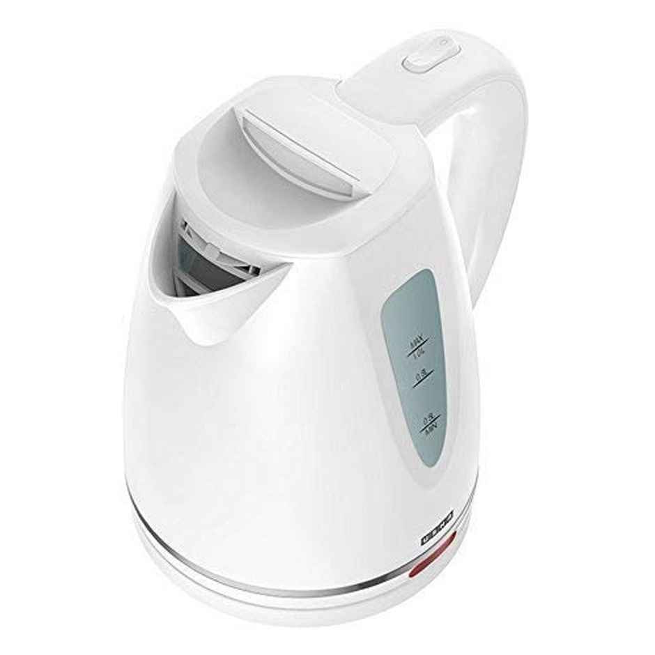 Usha Electric Kettle 3315 1.0L (1200W, Cool Touch Body, Water Level Indicator, White)