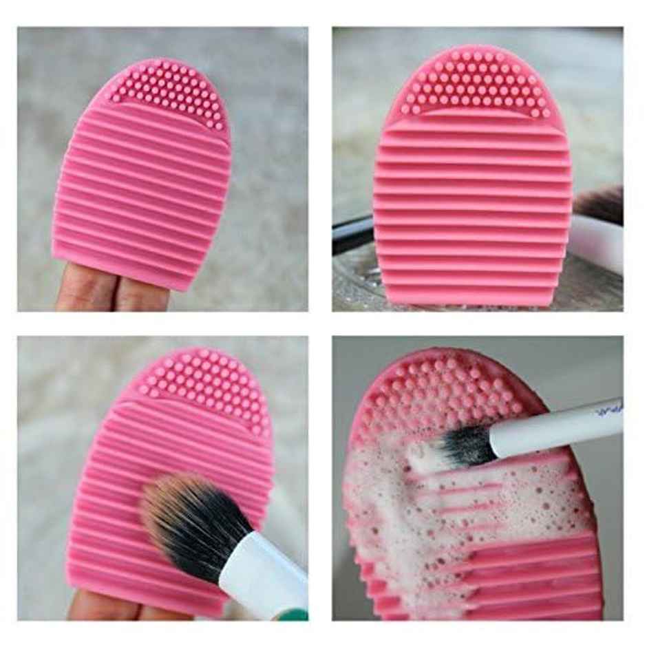 Bronson Professional Silicon Makeup Brush Cleaner Tool ( Multicolor)