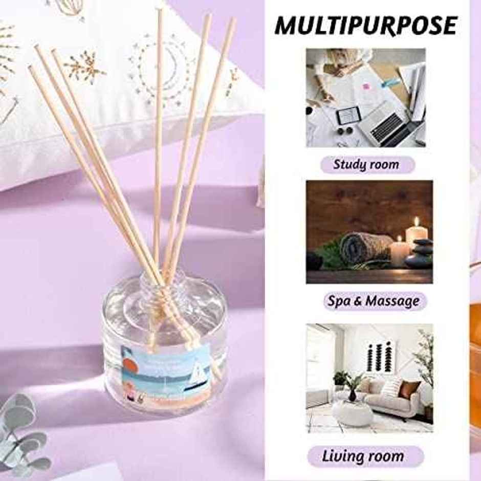 Folkulture Reed Diffuser, 100 ml Aroma , Sea Salt and Bergamont