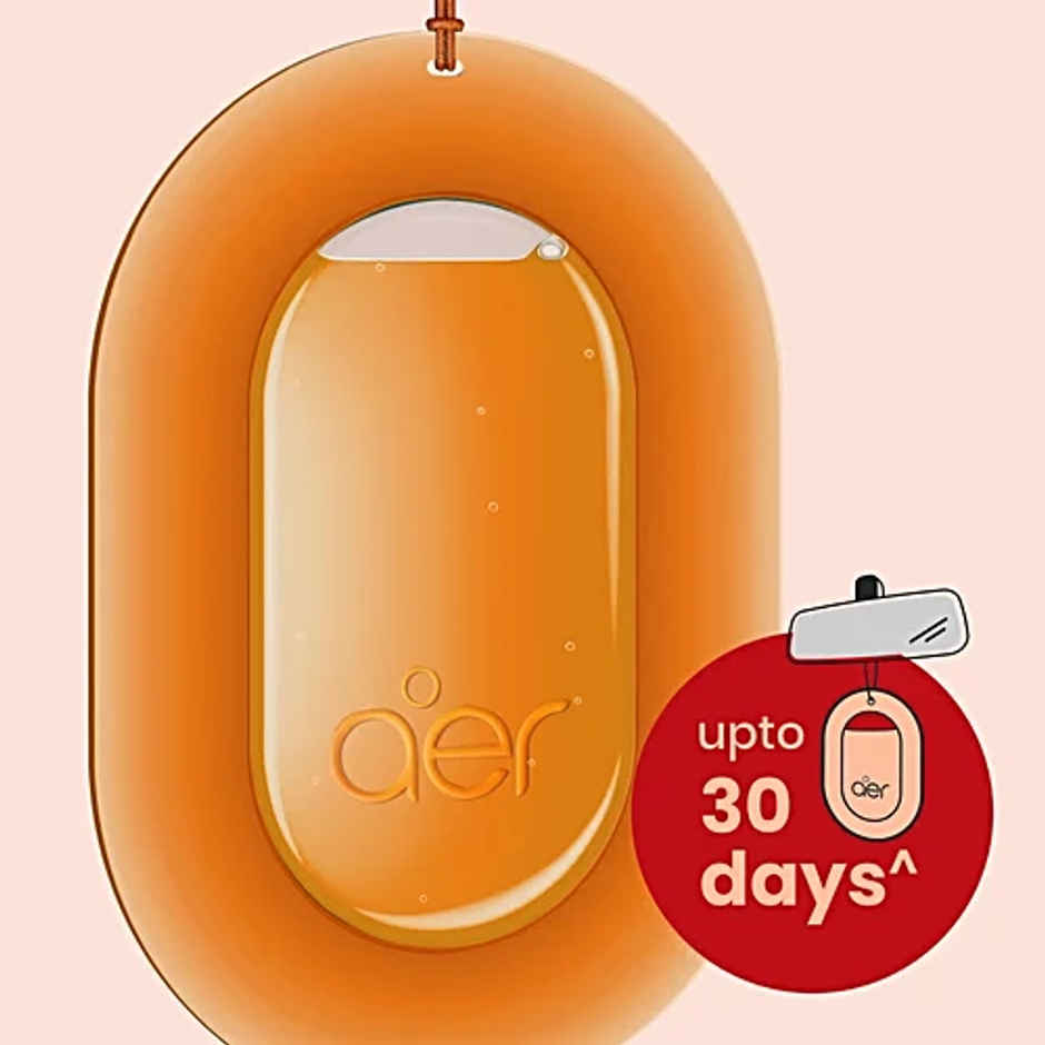 Godrej Aer Orange Punch Hanging Car Freshener