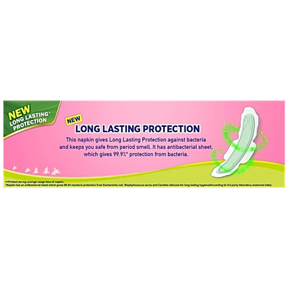 Sofy AntiBacteria XL+ Sanitary Pads |6 Layer Deep Absorption | 323mm