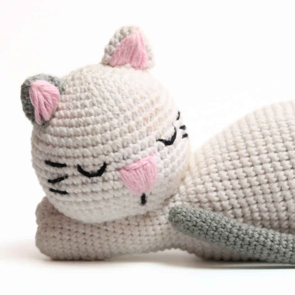 The Kalaa Store Handcrafted Sleeping Cat