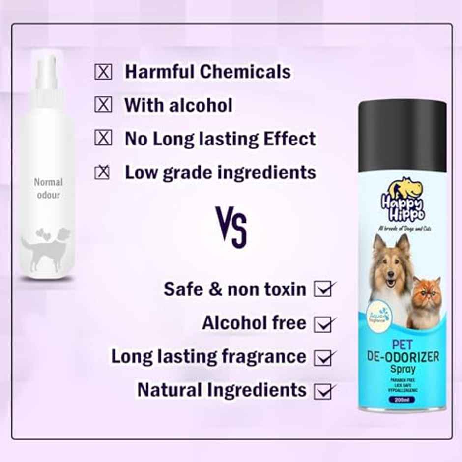 Shadow Securitronics Happy Hippo Pet Odour Spray | Aqua