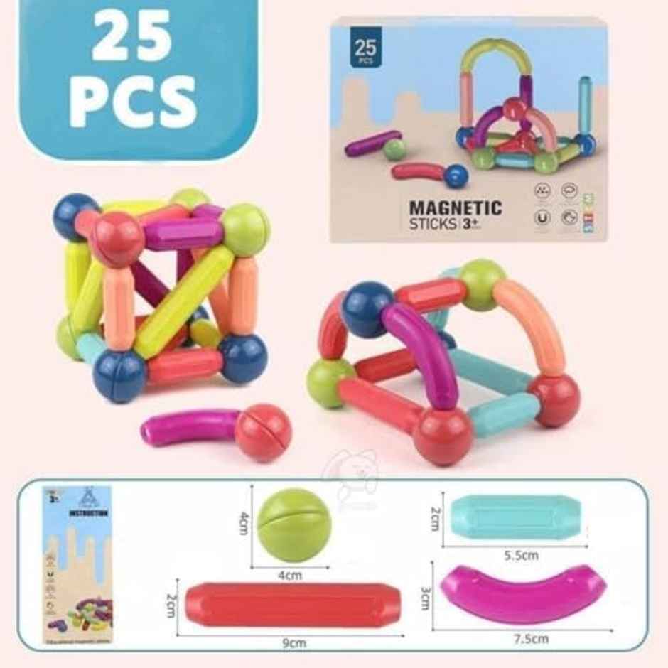 Storio Magnetic Building Blocks/Sticks Kids Toys