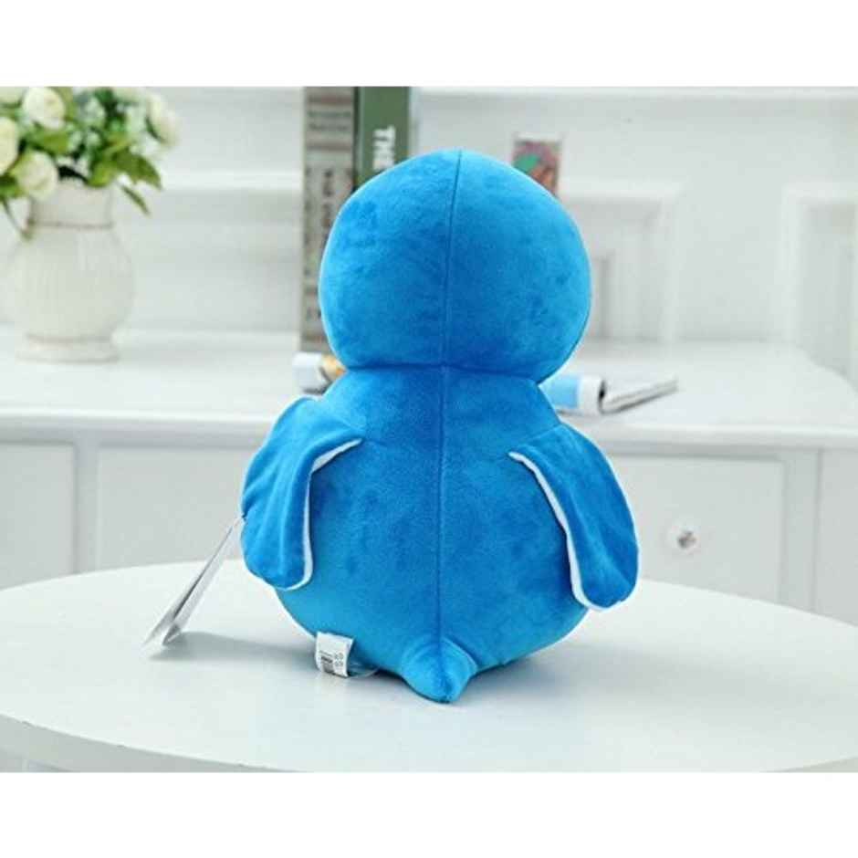 DearJoy Penguin Soft Toy - Blue, 25 cm