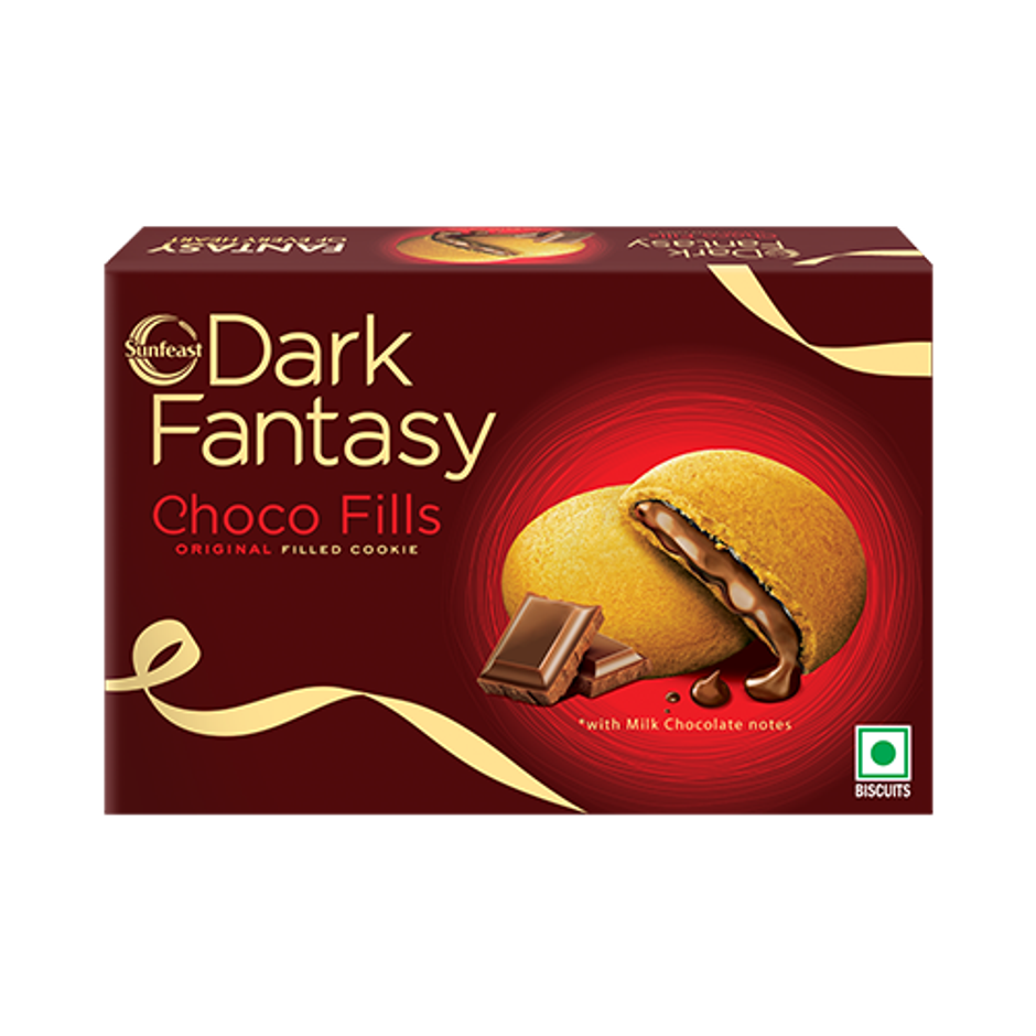 Sunfeast Dark Fantasy Choco Centre Fills | Preservative-free Combo