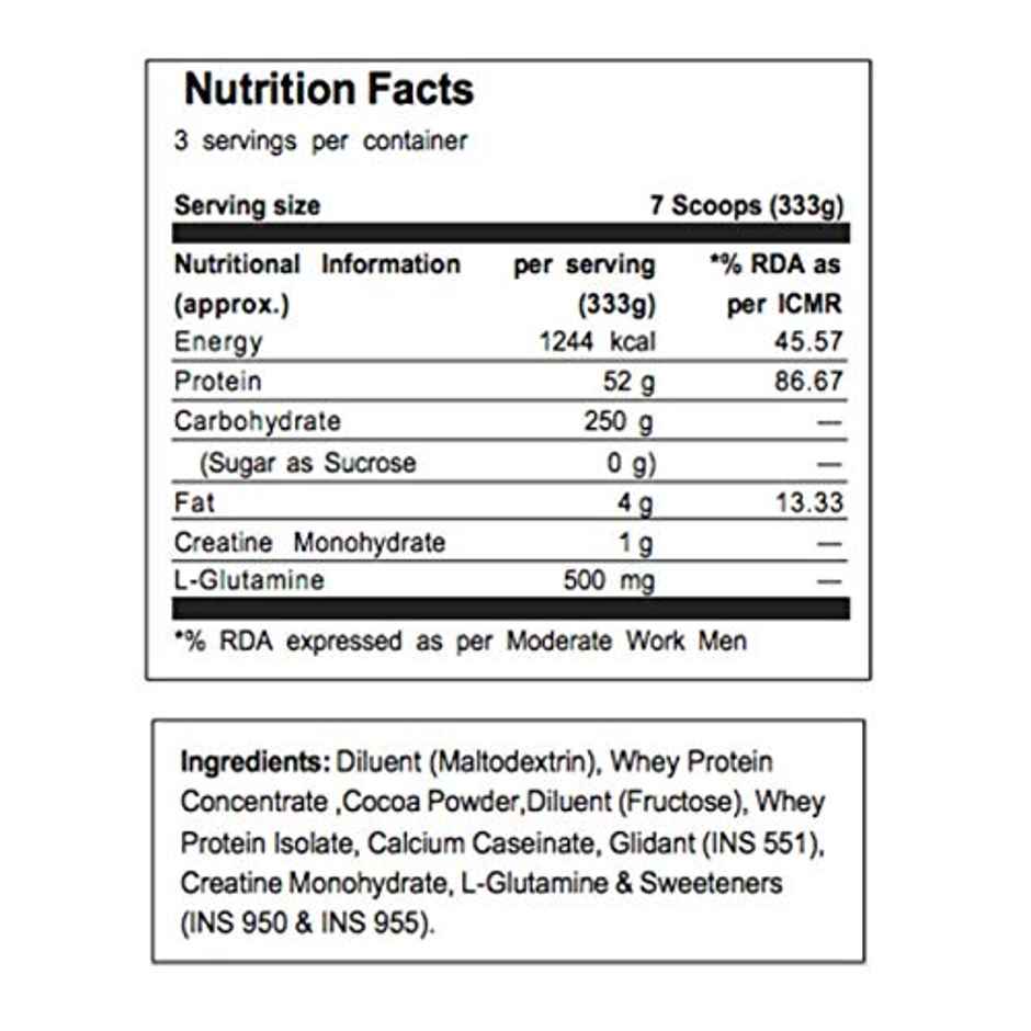 Labrada Mass Gainer 2.2Lbs - Chocolate