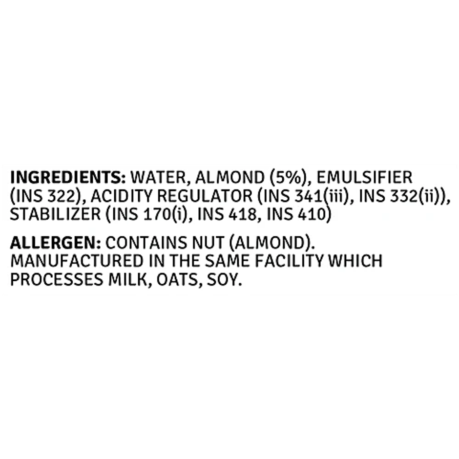RAW Pressery Almond Beverage Plain (Unsweetened) | Lactose Free | Vegan Drink