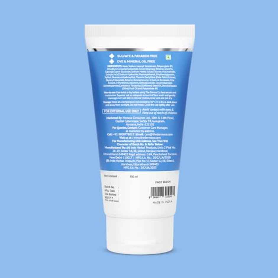The Derma Co Sali-Cinamide Anti-Acne Face Wash with 2% Salicylic Acid & 2% Niacinamide