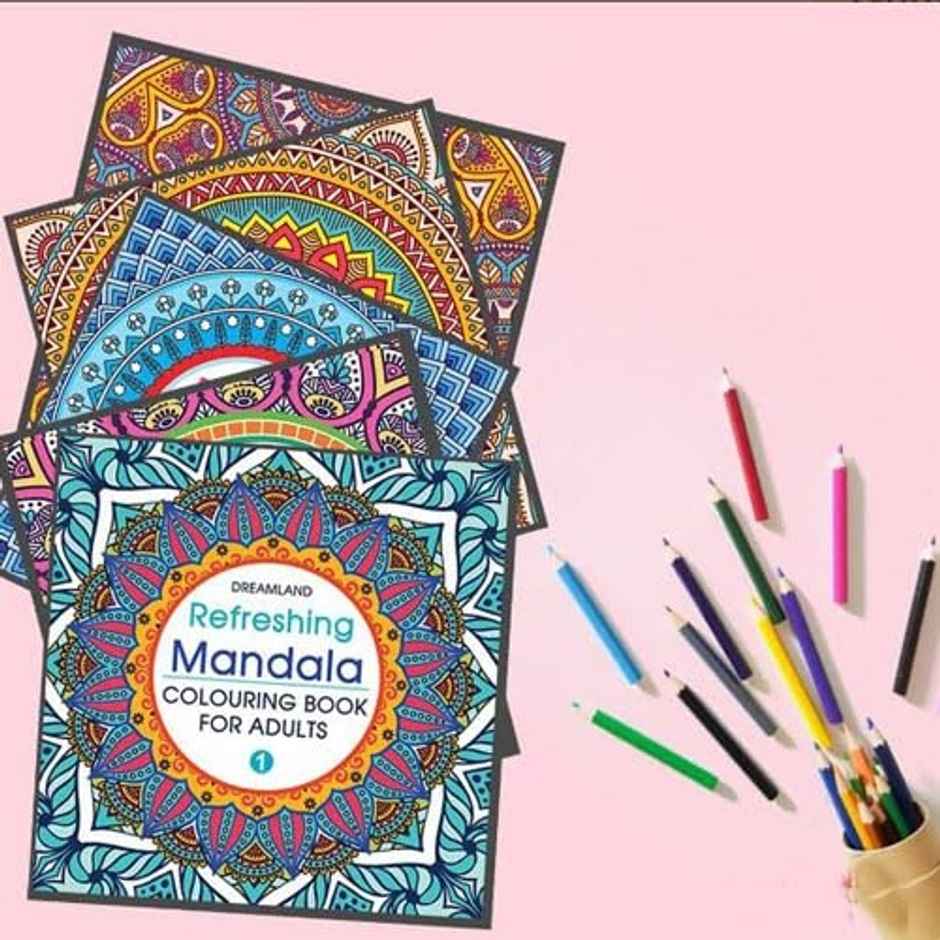 Refreshing Mandala- Colouring Book for Adults Book 2 | Relaxing & Fun