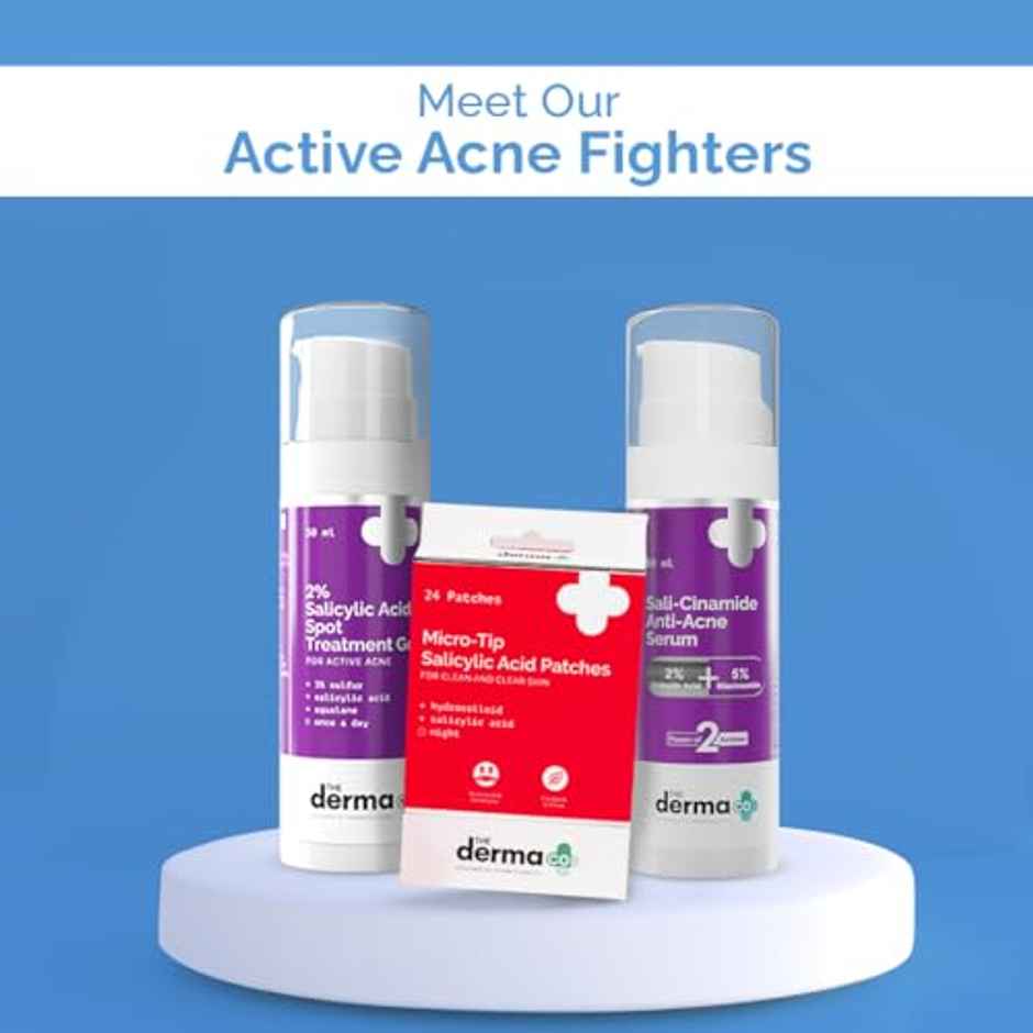 The Derma Co Sali-Cinamide Anti-Acne Face Wash with 2% Salicylic Acid & 2% Niacinamide