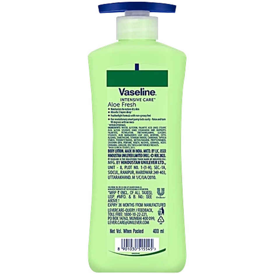 Vaseline Intensive Care Aloe Fresh Body Lotion