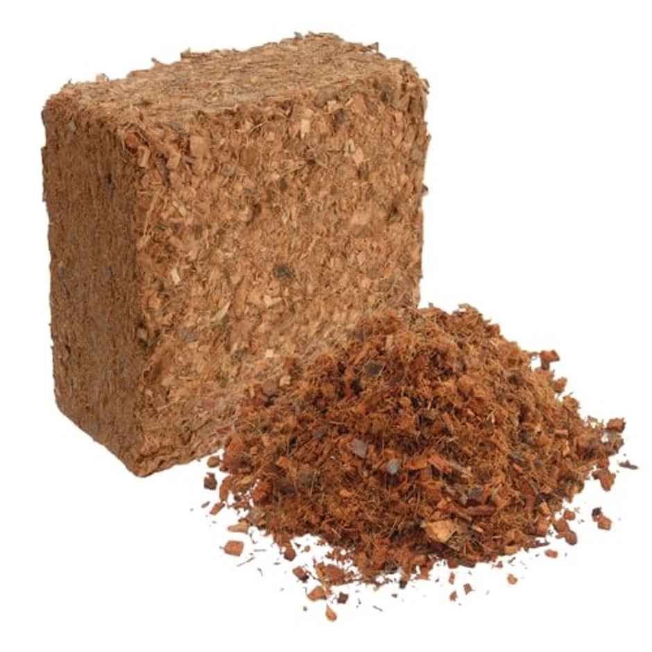 Gardens Coir Coconut Husk Chips for Hydroponic Plants - Home Gardening