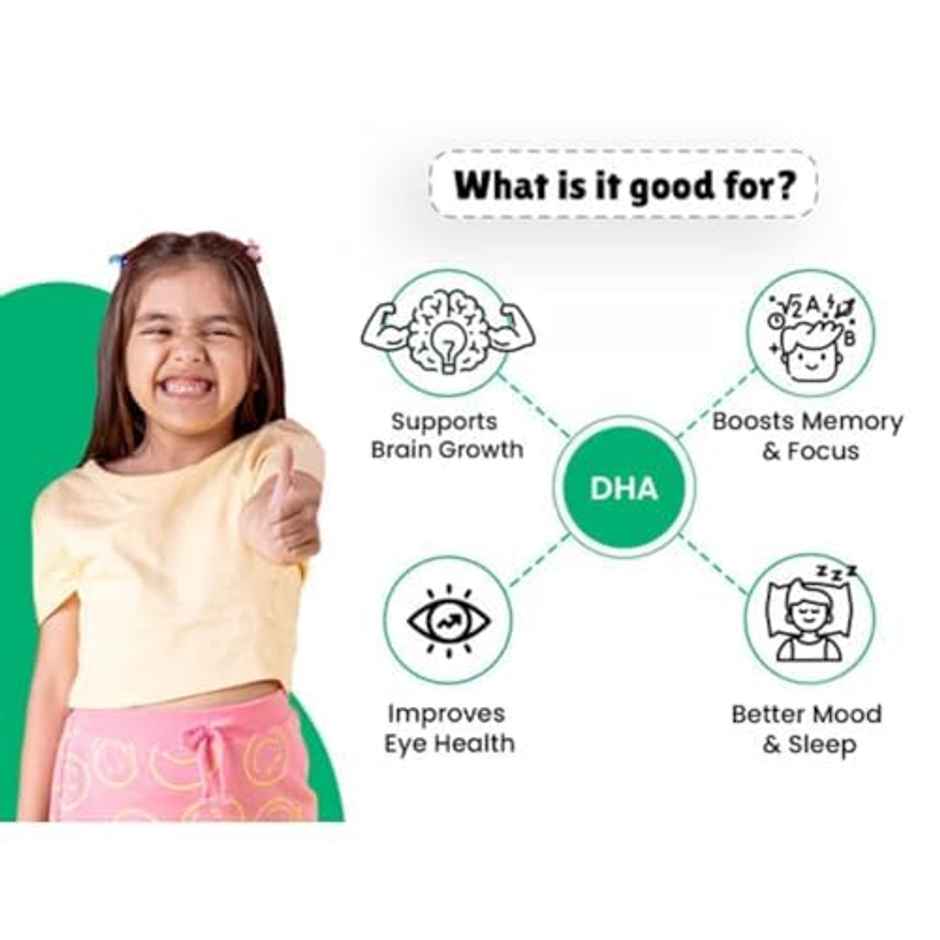 Little Joys Dha Brain Gummies | Strawberry